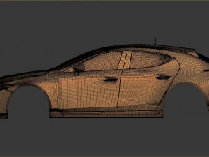 MAZDA 3 TCR 3D Print Model