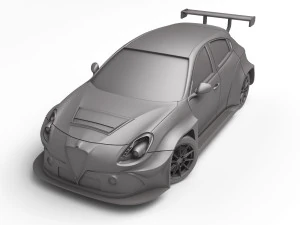 Alfa Romeo Giulietta RF TCR Modelo de impresión 3D