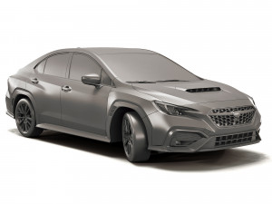 SUBARU WRX PRINTABLE 3D 프린트 모델