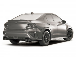 SUBARU WRX PRINTABLE 3D 프린트 모델