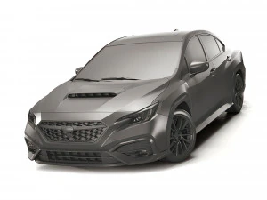 SUBARU WRX PRINTABLE 3D Print Model