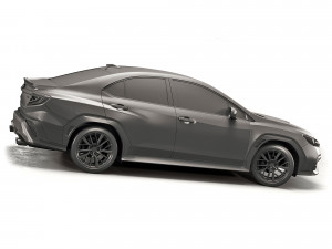 SUBARU WRX PRINTABLE 3D 프린트 모델