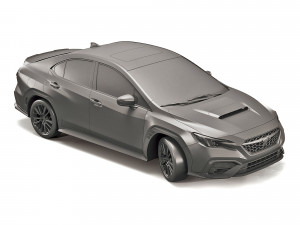 SUBARU WRX PRINTABLE 3D 프린트 모델
