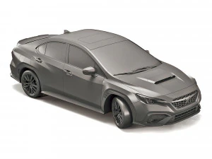 SUBARU WRX PRINTABLE 3D Print Model
