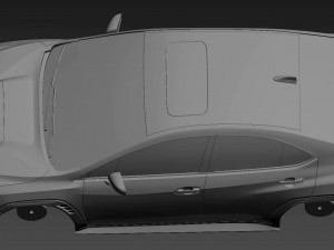 SUBARU WRX PRINTABLE 3D 프린트 모델