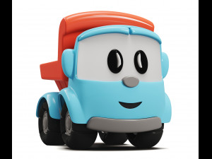 LEO THE TRUCK PRINTABLE LYOVA 3D-Druckmodell