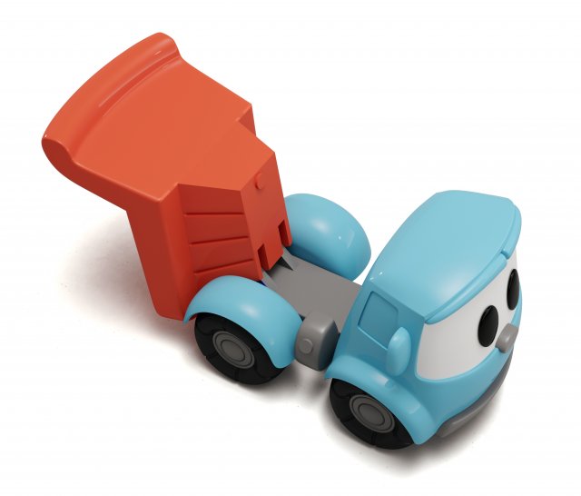 LEO THE TRUCK PRINTABLE LYOVA 3D Print Model in Toys 3DExport