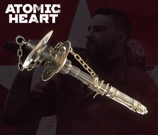ATOMIC HEART BULOVA 3D 프린트 모델 .c4d .max .obj .3ds .fbx .stl .blend 