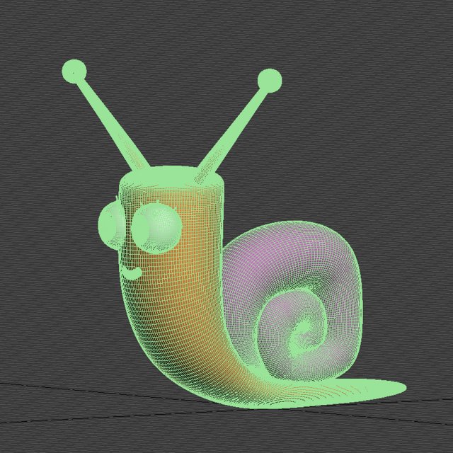 snail - alexa support 3D Print Model in Decor 3DExport