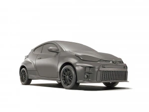 TOYOTA YARIS RS PRINTABLE CAR 3D Print Model