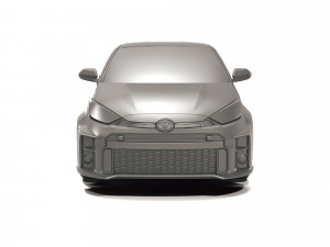 TOYOTA YARIS RS PRINTABLE CAR 3D 프린트 모델