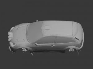 FOCUS WRC 2001 3D Print Model
