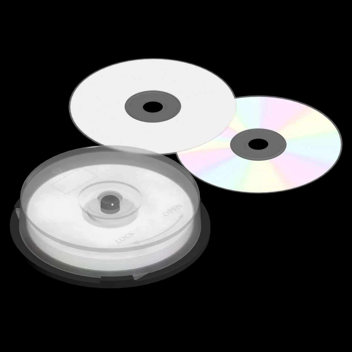 disc spindle tartera 3D Model .c4d .max .obj .3ds .fbx .stl .blend 