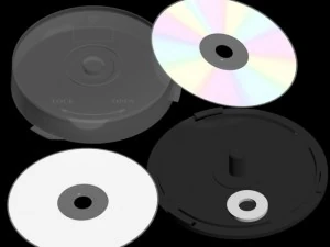 disc spindle tartera 3D Model