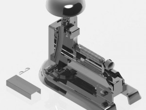 stapler grapadora Modelo 3D