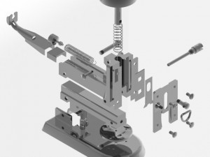 stapler grapadora Modelo 3D