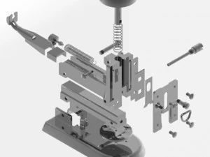 stapler grapadora 3D Model