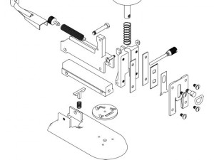 stapler grapadora Modelo 3D