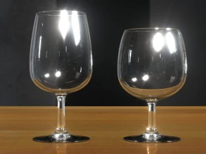 16 glasses party  casual pack 3D Model