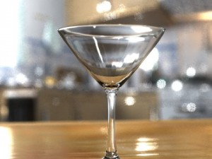 16 glasses party  casual pack 3D Model