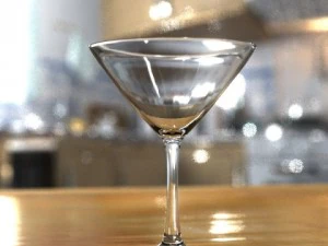 16 glasses party  casual pack 3D Model