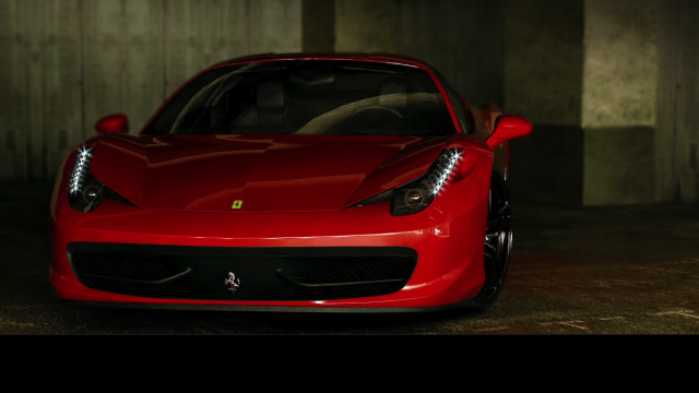 ferrari 458 italia 2010 3D Model .c4d .max .obj .3ds .fbx .stl .blend 