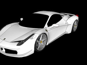 ferrari 458 italia 2010 3D Model