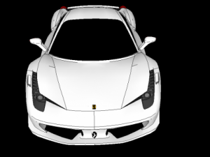 ferrari 458 italia 2010 3D Model