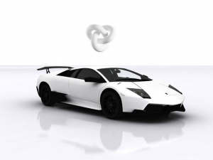 lamborghini lp6704 sv Modello 3D