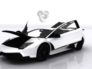 lamborghini lp6704 sv Modello 3D