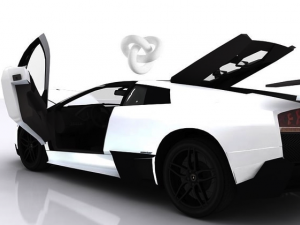 lamborghini lp6704 sv Modello 3D