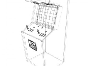 arcade machine Model 3D