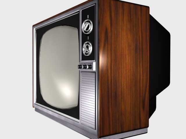 tv set 3D मॉडल .c4d .max .obj .3ds .fbx .stl .blend 