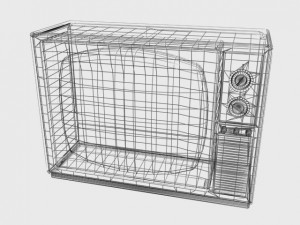 tv set 3D मॉडल
