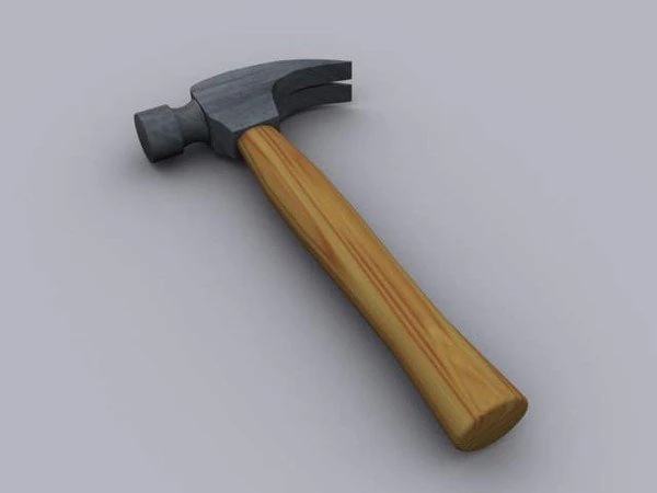hammer 3D Model .c4d .max .obj .3ds .fbx .stl .blend 