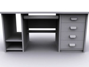 computer desk 3D Model