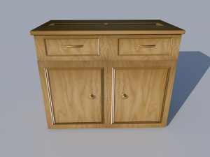 nightstand 3D 모델