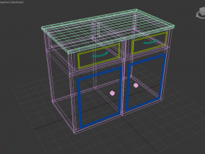 nightstand 3D 모델