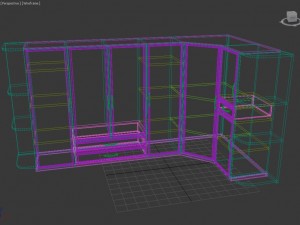 cupboard 3D 모델