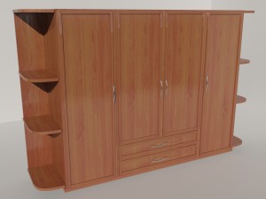 wardrobe Modello 3D