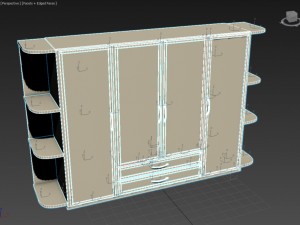 wardrobe 3D 모델