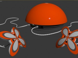 jbl spyro  21 computer speaker 3D Модель