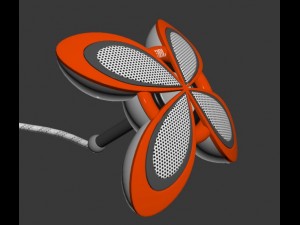 jbl spyro  21 computer speaker 3D Модель