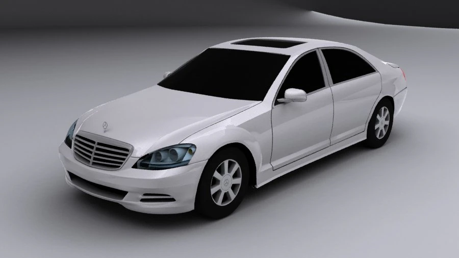 benz 3D Model .c4d .max .obj .3ds .fbx .stl .blend 