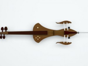violin 3D 모델