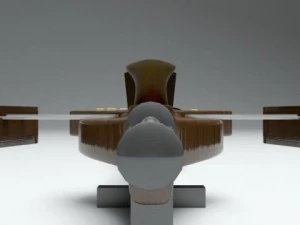 скрипка 3D Модель