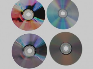 collection 4 cds 3D Model