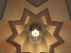 triangle lamp 3D Model