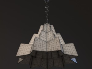 triangle lamp 3D Model