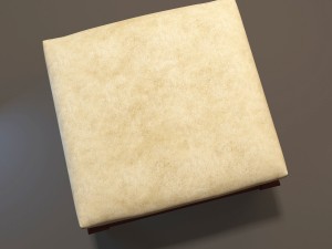 Footrest furniture 3D Model